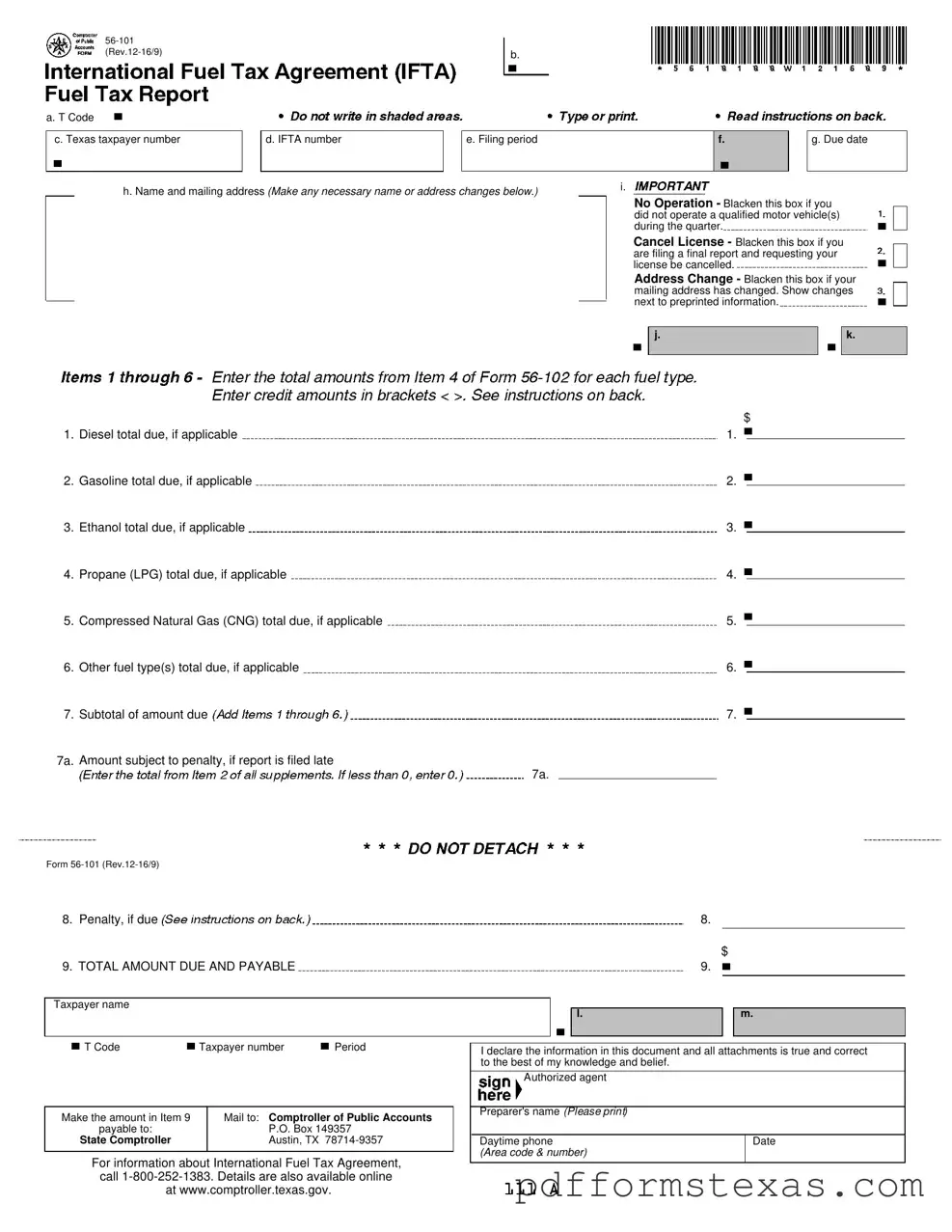 Get Ifta Texas Form