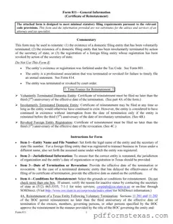 Get Texas 811 Form