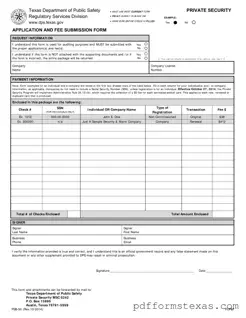 Get Texas Department Of Public Safety Form
