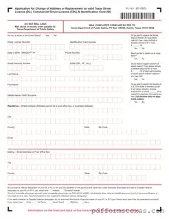 Get Texas Dl 64 Form