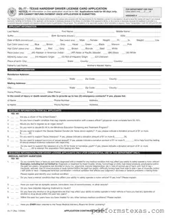Get Texas From Dl 77 Form