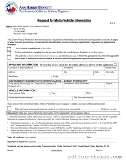 Get Texas Mv 440 Form