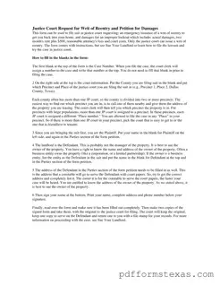 Get Texas Plaintiffs Petition Form
