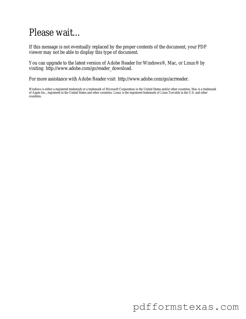 Get Texas 3071 Form