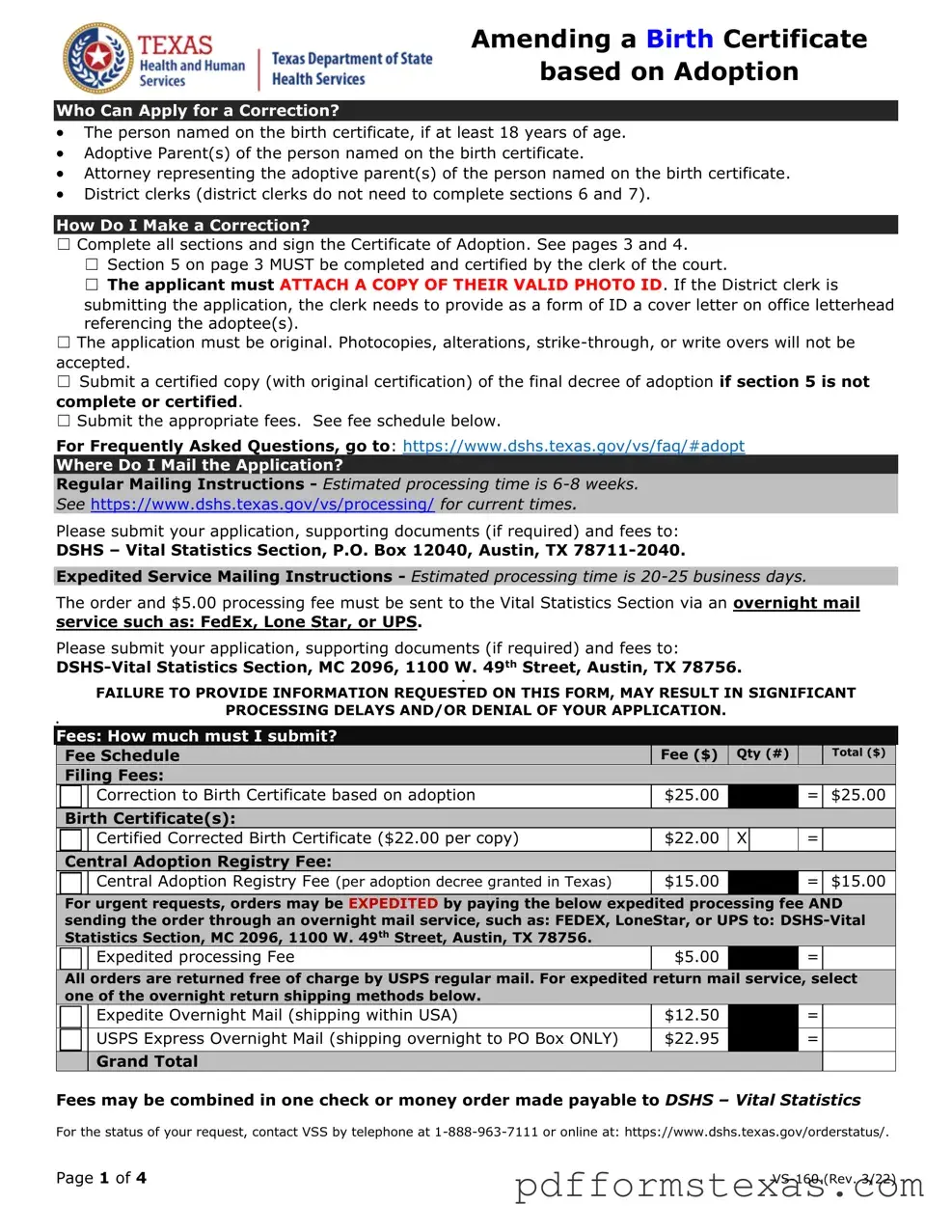 Get Texas Adoption Papers Form