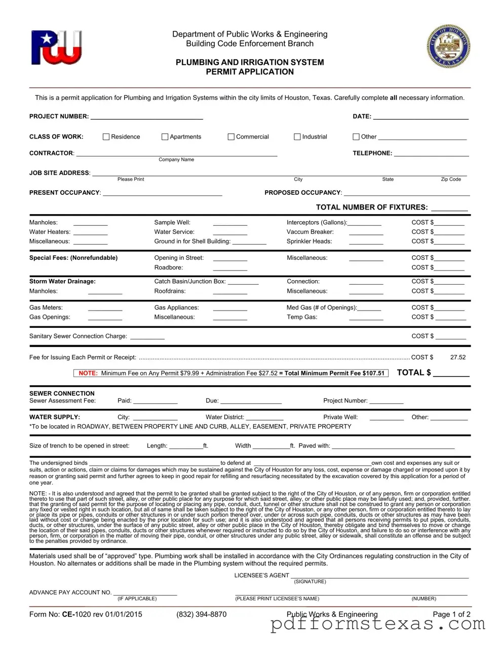 Get Texas Ce 1020 Form