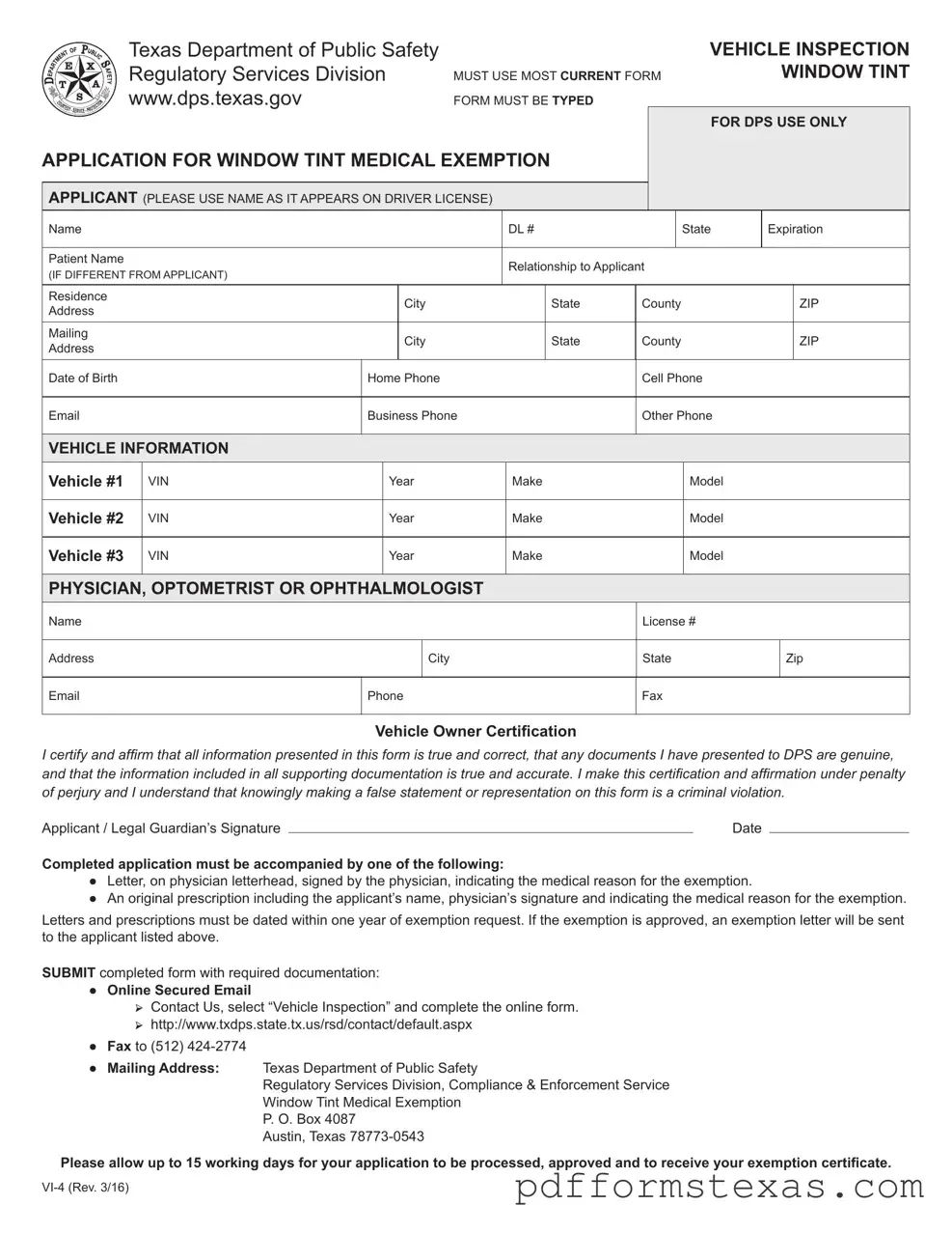 Get Texas Vi 4 Form